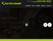 Tablet Screenshot of browardlockexpert.com